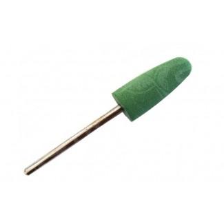 Полир силиконовый конус закругленный зеленый (Ø 10 мм) (240 Грит)