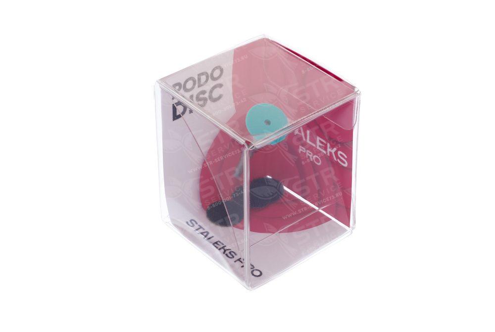 Педикюрный диск пластиковый PODODISC EXPERT XS (10 мм), со сменным файлом 180 грит