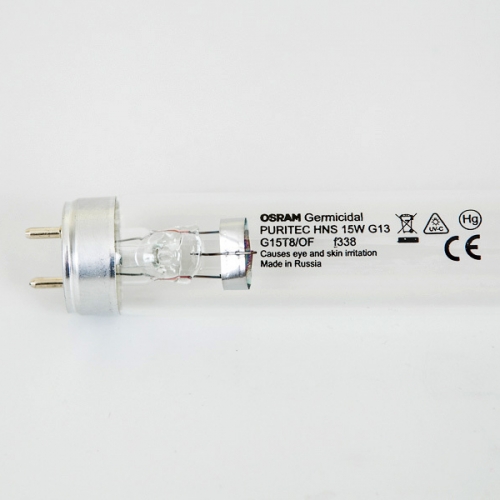 Лампа бактерицидная с УФ-С излучением PHILIPS TUV T8 15W G15